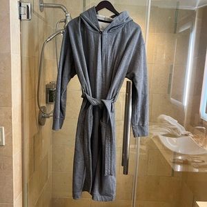 Never worn Wings + Horns French terry robe
